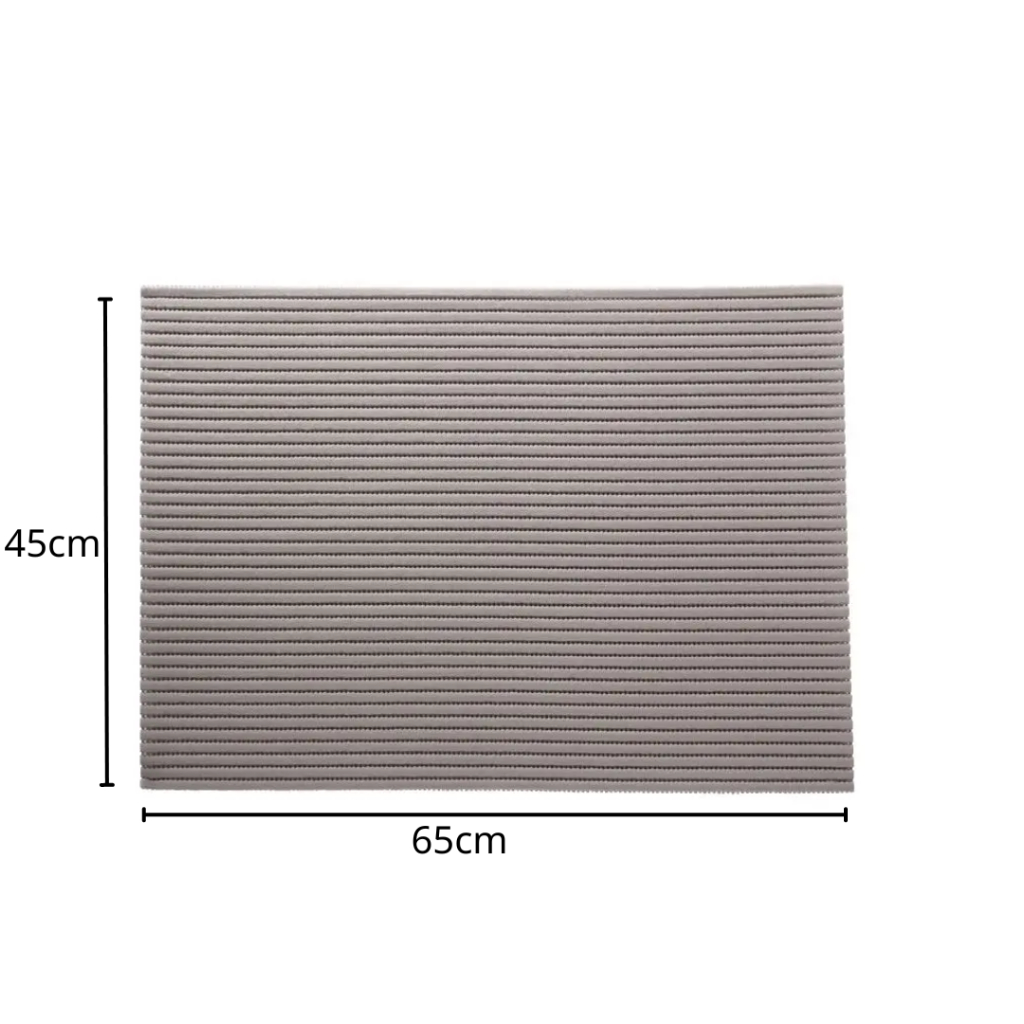 Ảnh Thảm chùi chân chống trượt nhà tắm MARON Kích thước 45 x 65 x 1.5 cm | Index Living Mall | Nhập khẩu Thái Lan 1