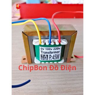 Biến áp 220v ra 110v 45w cho đồ gia dụng nội địa quạt nhật