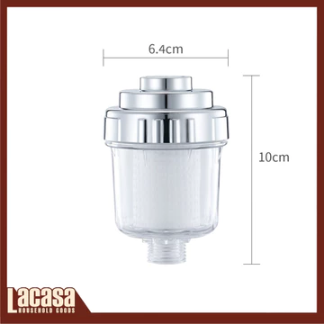 Đầu lọc nước bông PP trong suốt, lọc nước vòi sen, vòi nước của máy lọc nước