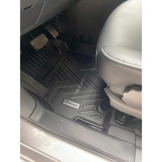 Thảm lót sàn NHỰA 5D TRÀN VIỀN xe Mitsubishi Xpander 2018 - 2025 Thảm NHỰA TPE 5D đúc nguyên khối theo xe - 3 hàng