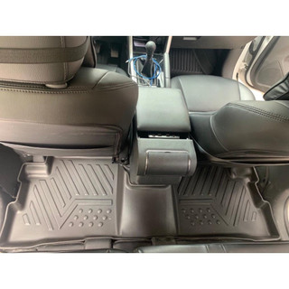 Thảm lót sàn NHỰA 5D TRÀN VIỀN xe Mitsubishi Xpander 2018 - 2025 Thảm NHỰA TPE 5D đúc nguyên khối theo xe - 3 hàng