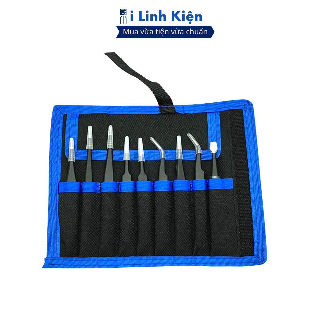 Combo 10 nhíp gắp linh kiện điện tử chống tĩnh điện chất lượng tốt ilinhkien