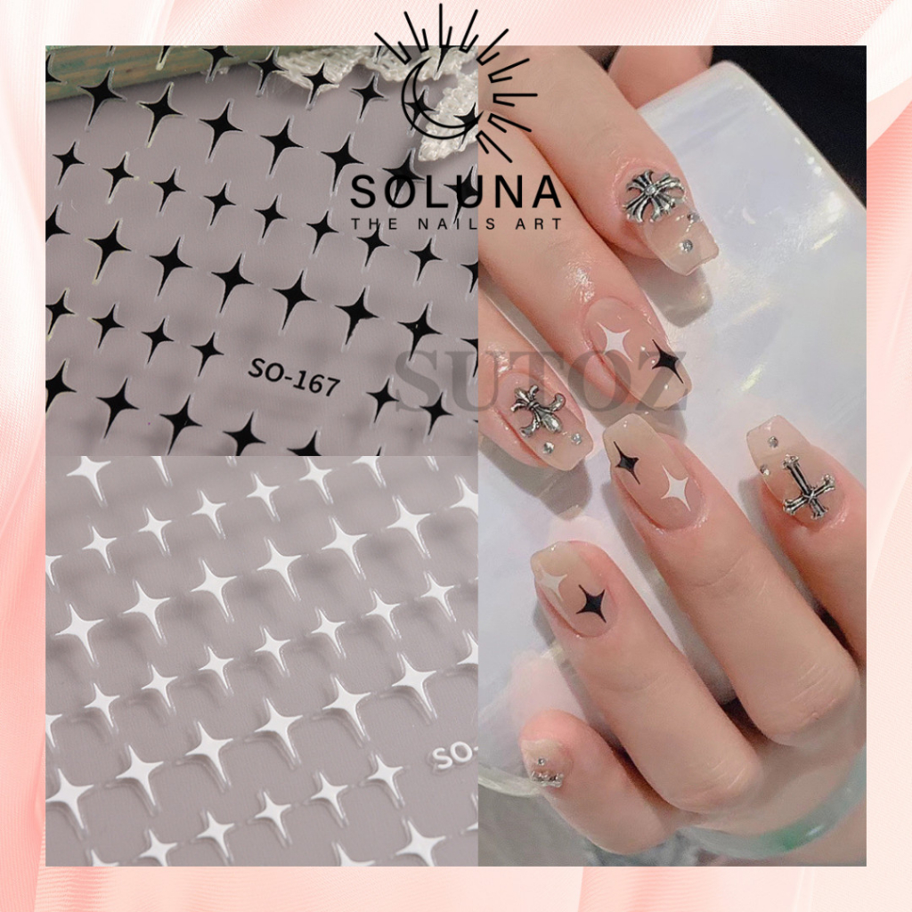 [Sticker nail nhiều mẫu Nhất Việt Nam-Soluna nail] - Miếng Dán Trang ...