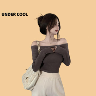 Áo Len Dài Tay Trễ Vai UNDERCOOL Mềm Mại Tôn Dáng Trẻ Trung ADT07