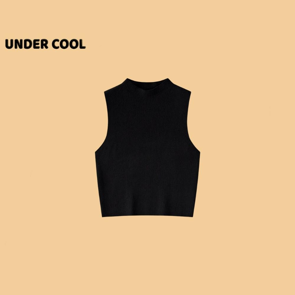 Áo Ba Lỗ Sát Nách UNDERCOOL Len Thỏ Cổ 3 Phân Trẻ Trung ABL10