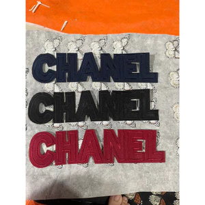 patch vải ủi nhiệt thêu hình thời trang chữ channnell