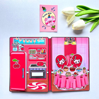 Ngôi nhà cherry của Tocaboca - Búp bê giấy