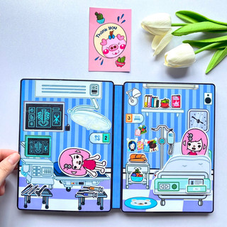 Tập làm bác sĩ cùng Toca Boca - Búp bê giấy