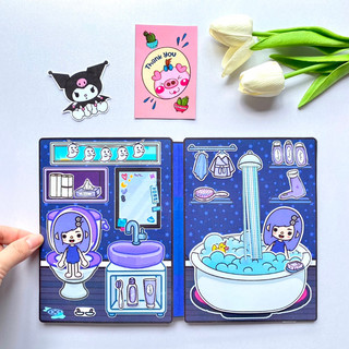 Ngôi nhà Kuromi - Tocaboca - Búp bê giấy