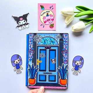 Ngôi nhà Kuromi - Tocaboca - Búp bê giấy