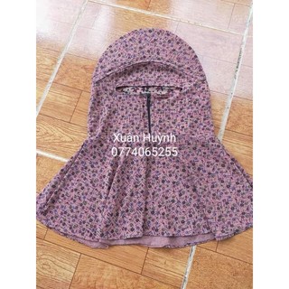 Mũ nón chống nắng _ nón dây kéo trước tùng xoè KHÔNG CÓ DÂY chống tia cực tím tia UV