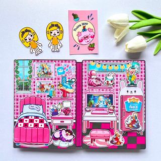 Đồ chơi bóc dán Alice ở xứ sở thần tiên - Búp bê giấy TocaBoca