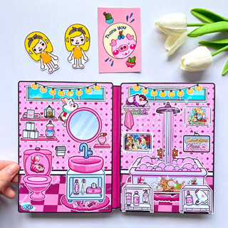 Đồ chơi bóc dán Alice ở xứ sở thần tiên - Búp bê giấy TocaBoca
