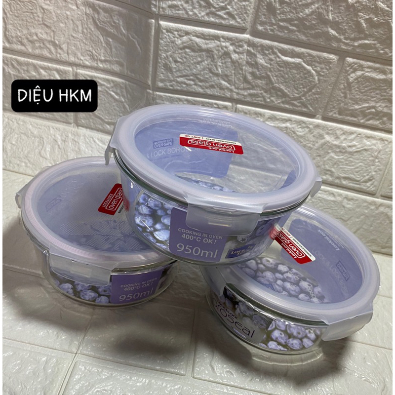 THỐ THUỶ TINH LOCK&LOCK 950ml NẮP GÀI | Shopee Việt Nam