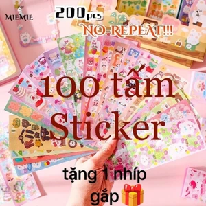 💥Siêu rẻ💥/ set 50 tấm Sticker lấp lánh Blinh blinh