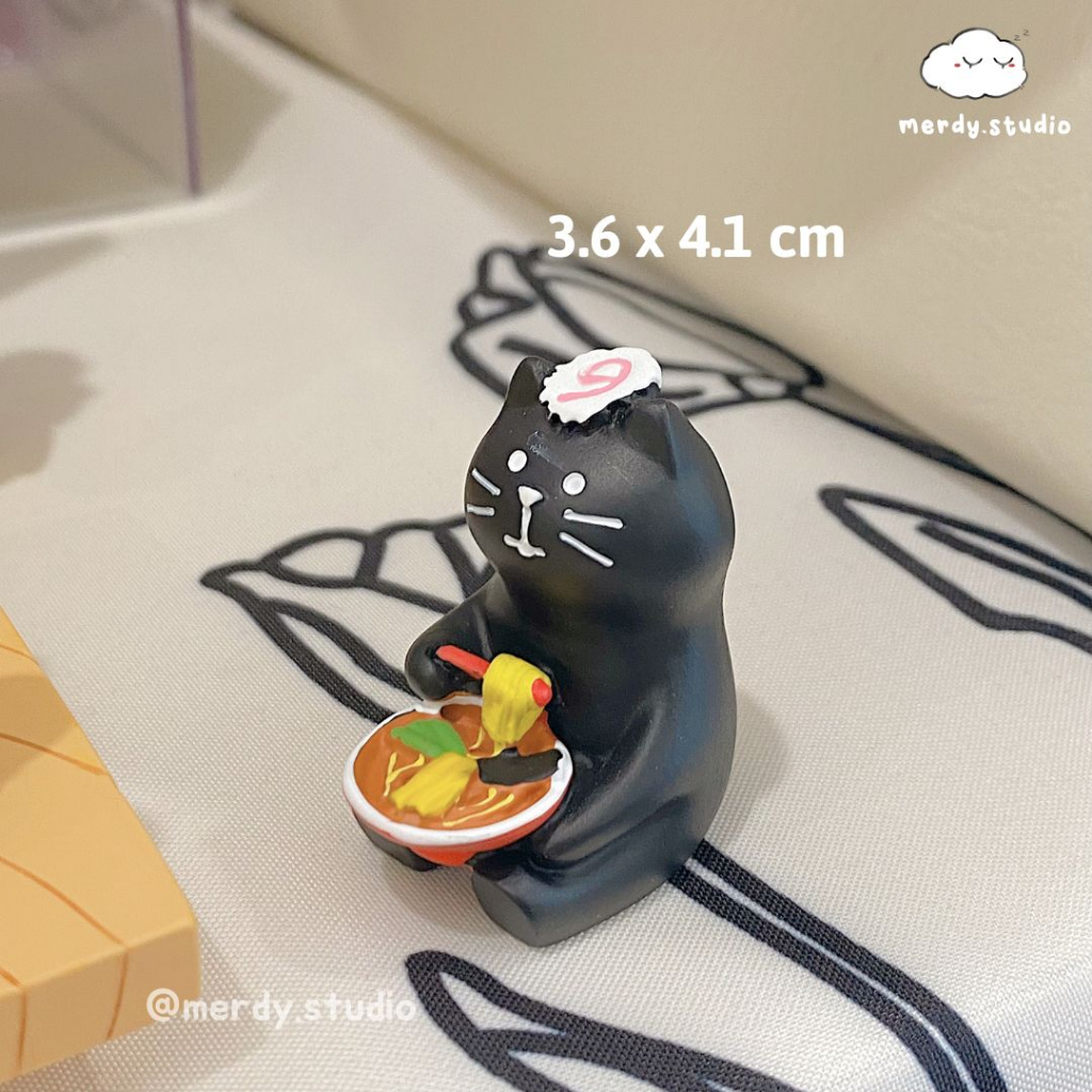 Mô hình mèo mini Meo Sushi decor bàn học | Shopee Việt Nam