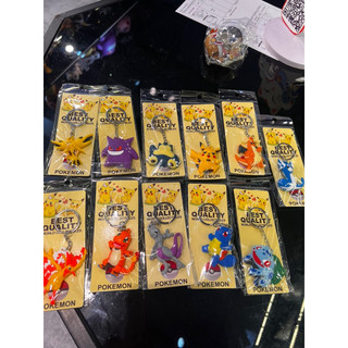 [MARVELSTORE] Móc khoá Pokemon siêu cute các mẫu Gengar - Pikachu - Rồng lửa - Ếch xanh
