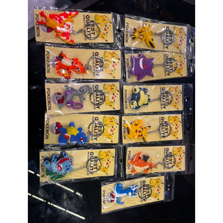 [MARVELSTORE] Móc khoá Pokemon siêu cute các mẫu Gengar - Pikachu - Rồng lửa - Ếch xanh