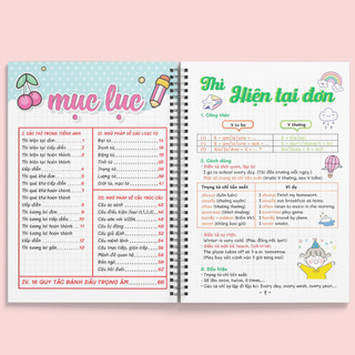 Sổ Giấy Lò Xo Take Note Tiếng Anh Cơ Bản A5 TUANVIET BOOKS (Phiên Bản Mới Nhất)