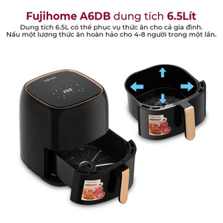 Nồi chiên không dầu FUJIHOME A6DB 6.5l nhiều chức năng - Tự động ngắt nhiệt khi quá tải