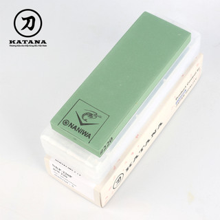 Đá mài phá Naniwa thương hiệu KATANA độ mịn #220 (có đế) - NKP220C