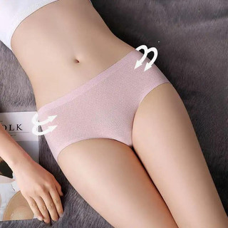 Quần Lót Nữ Su Đúc Lỗ Kim Thông Hơi Thoáng Mát Không Đường May Viền Ép KINGSHOP - L-1139