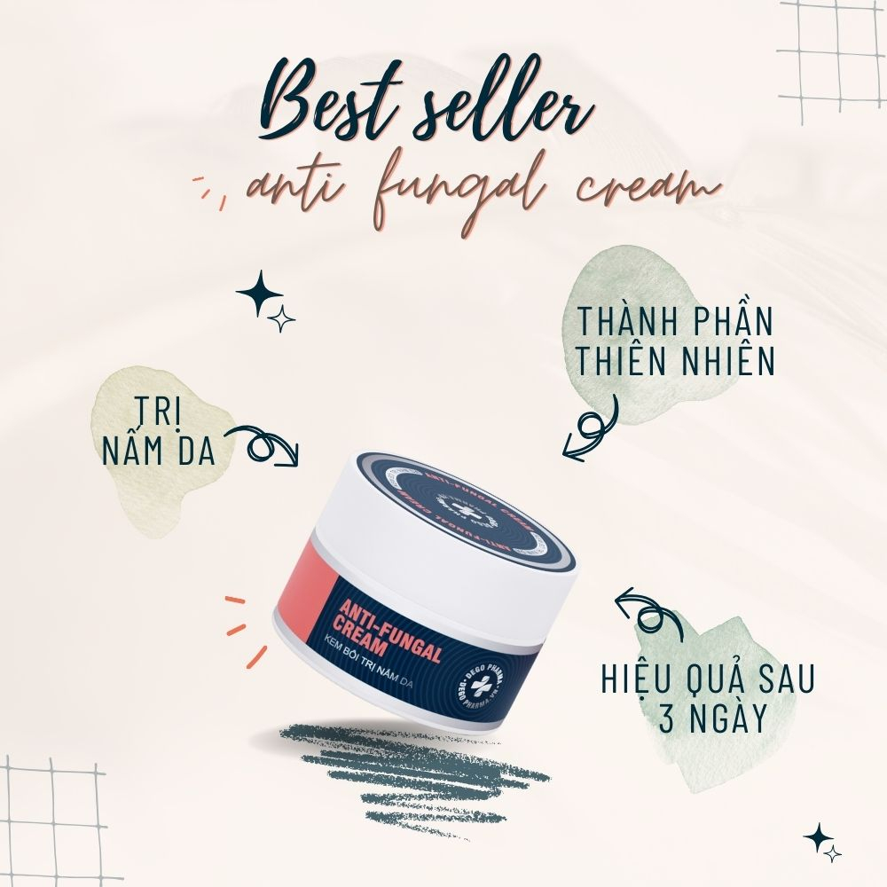 Ảnh Kem bôi nấm da hắc lào mề đay vảy nến á sừng eczema Dego Pharma 30g 4
