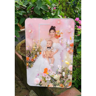 Khung ảnh gỗ meka bo viền in theo yêu cầu đủ mọi kích cỡ,làm khung đã kèm theo in  ảnh