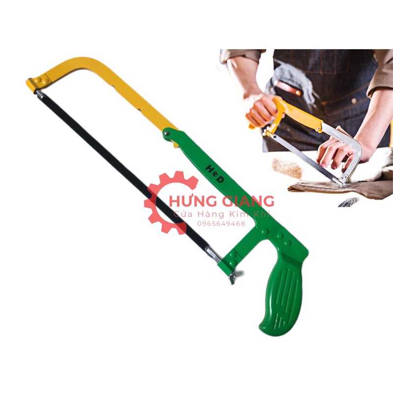 Cưa Sắt Cầm Tay, Giằng Cưa Sắt, Khung Cưa Sắt - Kèm Lưỡi Giá Sỉ