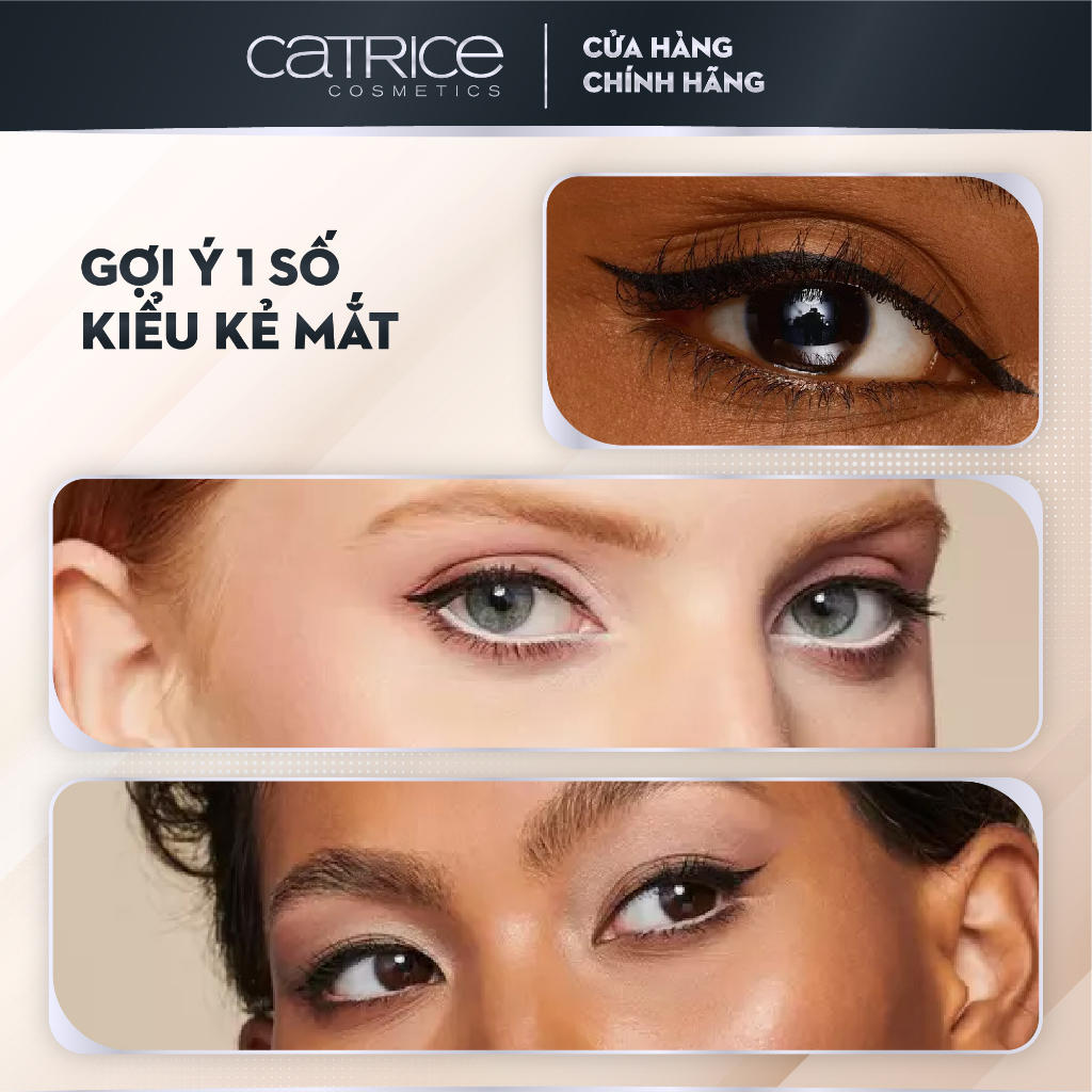 Dạ kẻ mắt Catrice lt's Easy Tattoo Liner Waterproof chống lem bền màu 24h 1,1ml