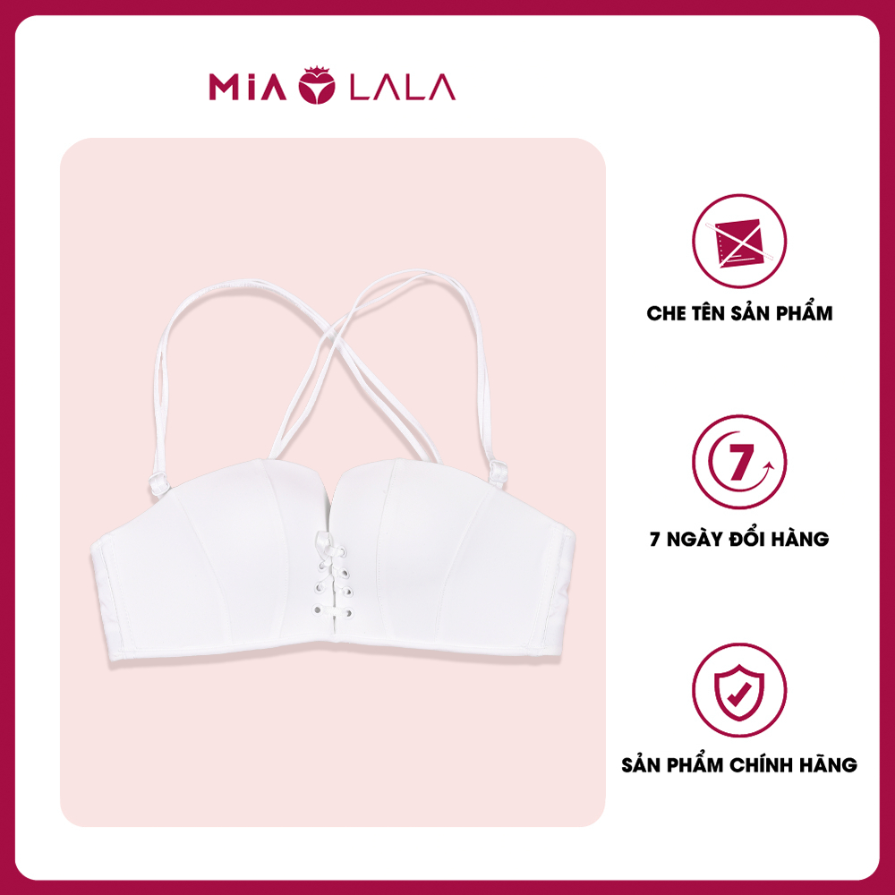 Áo ngực nữ không dây Mialala chống tụt, đệm mỏng 1cm thoải mái có dây kéo tạo khe quyến rũ 0097 NA6170097 spe