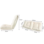 Ghế Lười Thư Giãn, Bệt Tựa Lưng Tatami, đệm lõi bọt biển, đàn hồi giúp nghỉ ngơi, tạo cảm giác thỏa mái, chống bám bẩn — ảnh 5