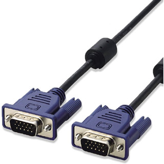 Cáp VGA - VGA 5.0m ELECOM CAC-50BK - Hàng Chính Hãng