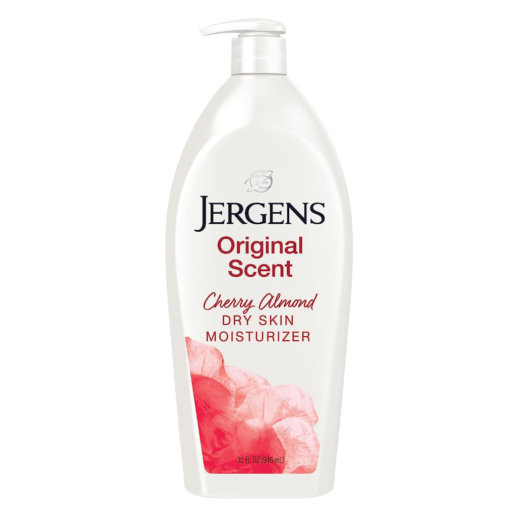 Dưỡng thể dành cho da khô Jergens Original Scent Body Lotion with Cherry  Almond Essence 32oz 946ml
