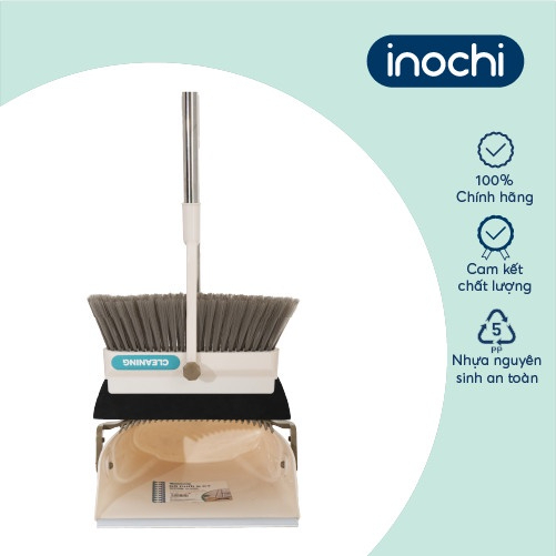 Bộ chổi quét nhà & KY ĐA NĂNG Inochi, tiêu chuẩn Nhật Bản - cao cấp, tiện lợi