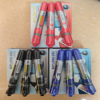 Combo 2 cây Bút Lông Dầu PM-09 Thiên Long, viết lên không xóa được