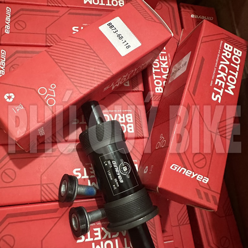 CỐT TRỤC VUÔNG BẠC ĐẠN 118 122.5 GINEYEA ĐÀI LOAN