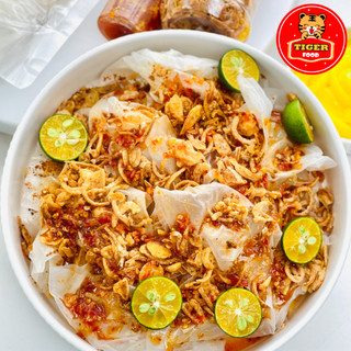 Bánh tráng muối sặc TIGER FOOD Combo bánh tráng phơi sương + sốt tắc + muối xì ke sặc chấm trộn thả ga SIÊU NGON