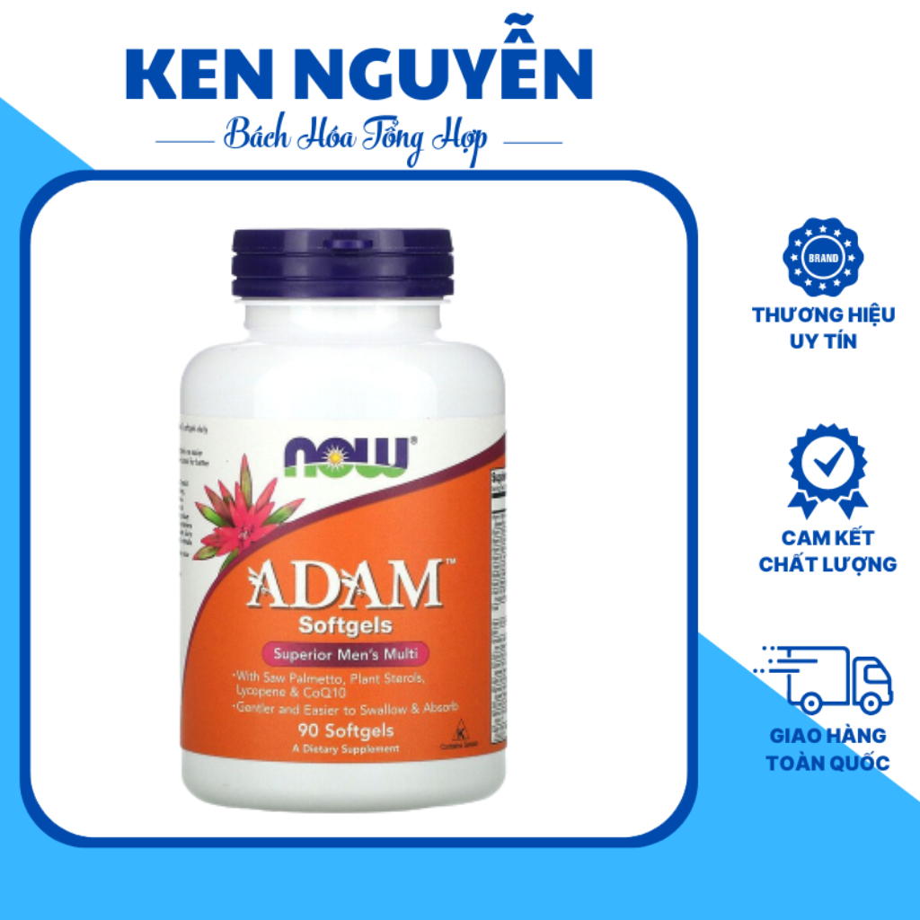 Adam Vitamin Now Bổ Sung Vitamins Dành Cho Nam Now Adam Superior Men's ...