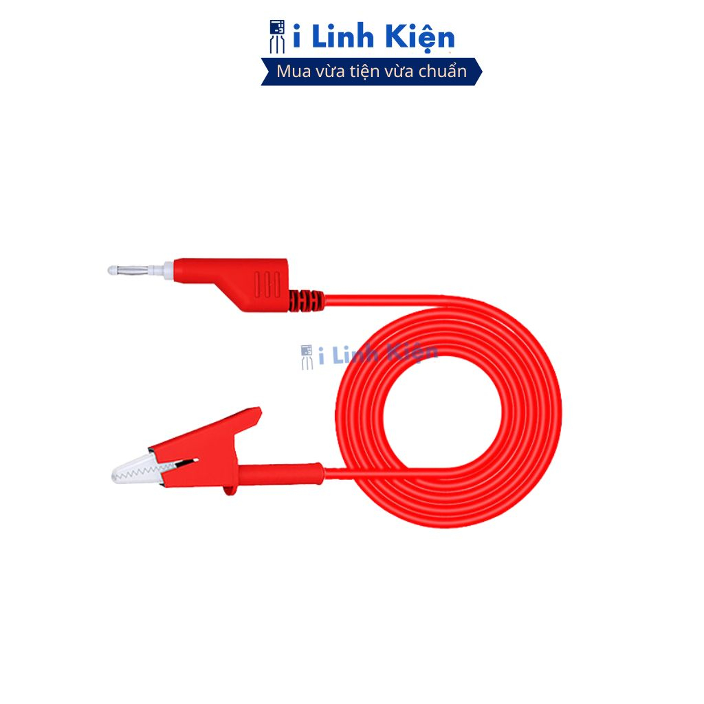 Dây đo đồng hồ liền kẹp cá sấu chất lượng cao ( 1 sợi ) chính hãng ilinhkien