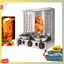 Máy nướng thịt, máy nướng thịt tự động 2400W công suất cao 3 buồng đốt, quay tự động 360 độ