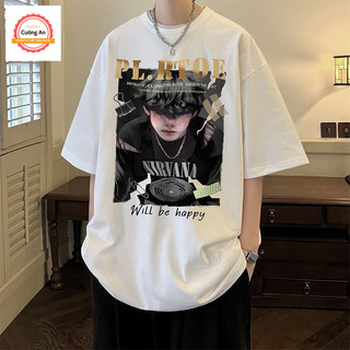 Áo thun nam, áo phông nam tay ngắn, tay lỡ cổ tròn chất thun lạnh dày dặn thoáng mát  ATN038 - Cường An Fashion