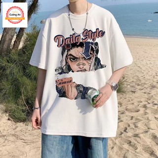 Áo thun nam, áo phông nam tay ngắn, tay lỡ cổ tròn chất thun lạnh dày dặn thoáng mát  ATN039 - Cường An Fashion