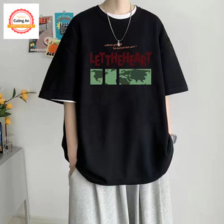 Áo thun nam, áo phông nam tay ngắn, tay lỡ cổ tròn chất thun lạnh dày dặn thoáng mát  ATN041 - Cường An Fashion
