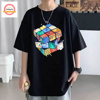 Áo thun nam, áo phông nam tay ngắn, tay lỡ cổ tròn chất thun lạnh dày dặn thoáng mát  ATN047 - Cường An Fashion