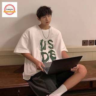Áo thun nam, áo phông nam tay ngắn, tay lỡ cổ tròn chất thun lạnh dày dặn thoáng mát  ATN057 - Cường An Fashion