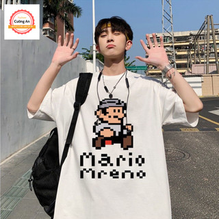 Áo thun nam, áo phông nam tay ngắn, tay lỡ cổ tròn chất thun lạnh dày dặn thoáng mát  ATN058 - Cường An Fashion