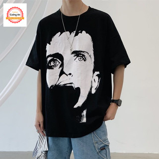 Áo thun nam, áo phông nam tay ngắn, tay lỡ cổ tròn chất thun lạnh dày dặn thoáng mát  ATN060 - Cường An Fashion