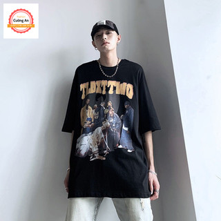 Áo thun nam, áo phông nam tay ngắn, tay lỡ cổ tròn chất thun lạnh dày dặn thoáng mát  ATN061 - Cường An Fashion