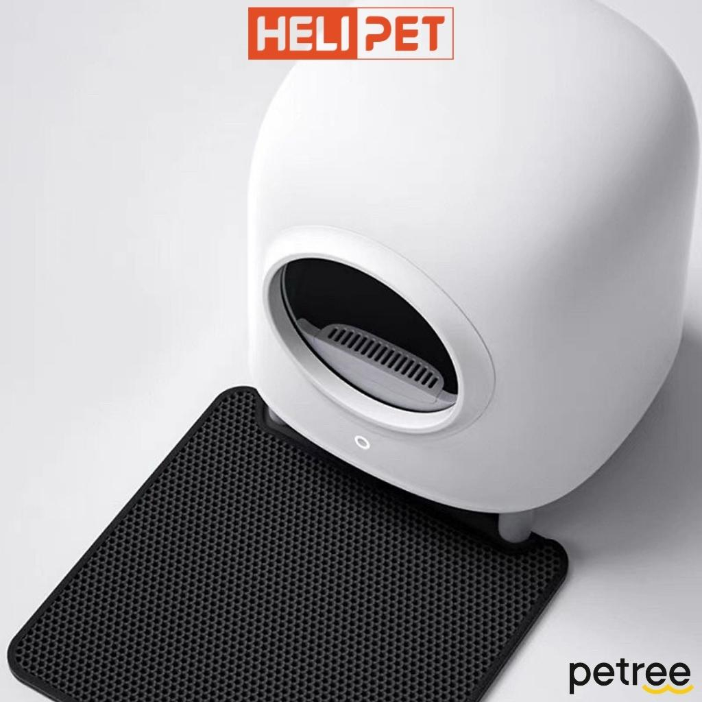 Ảnh Thảm Lót Chống Văng Cát Petree x HeLiPet dùng cho Máy Vệ Sinh Tự Động, Máy Dọn Phân Cho Mèo 4